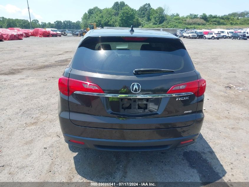 2015 Acura Rdx VIN: 5J8TB4H52FL027286 Lot: 39886541