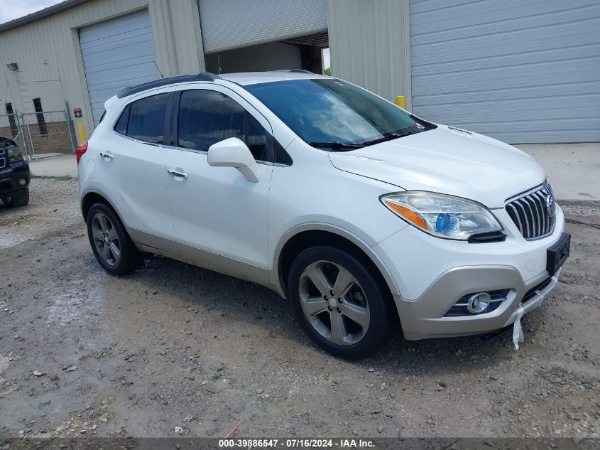 2013 Buick Encore Convenience VIN: KL4CJBSB6DB129806 Lot: 39886547