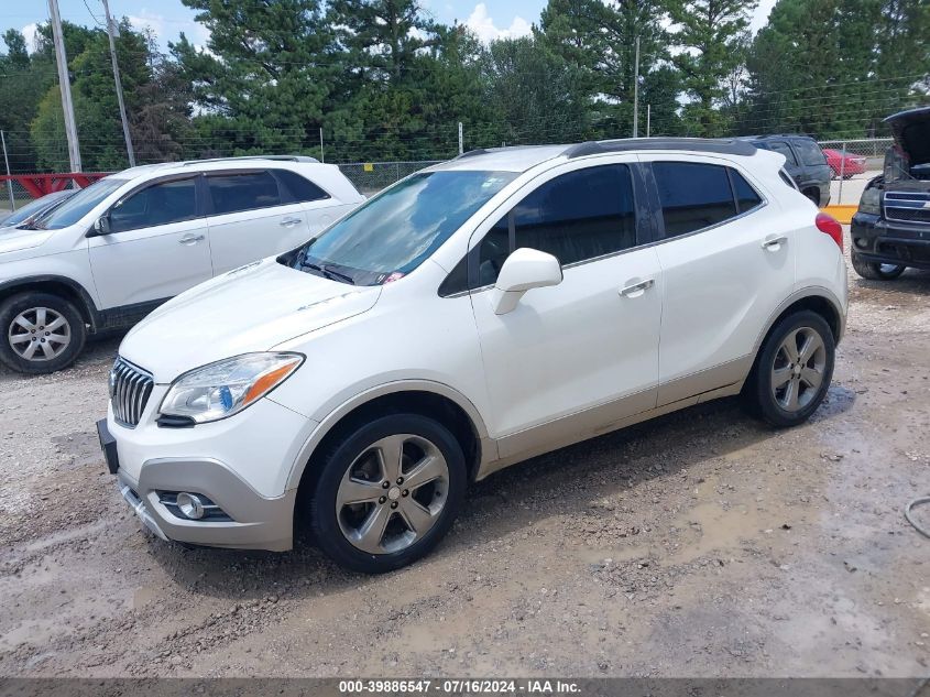 2013 Buick Encore Convenience VIN: KL4CJBSB6DB129806 Lot: 39886547