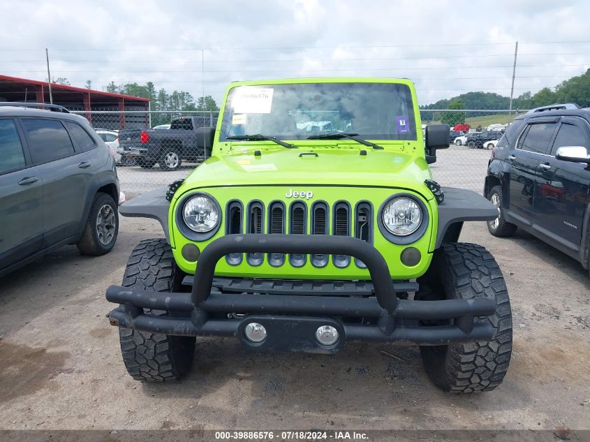 2012 Jeep Wrangler Sport VIN: 1C4AJWAG6CL285662 Lot: 39886576