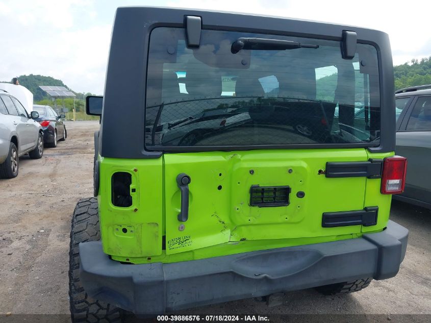 2012 Jeep Wrangler Sport VIN: 1C4AJWAG6CL285662 Lot: 39886576