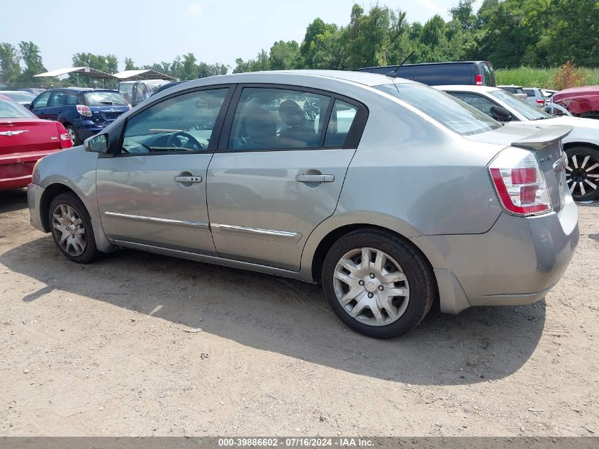 3N1AB6AP0BL729850 | 2011 NISSAN SENTRA