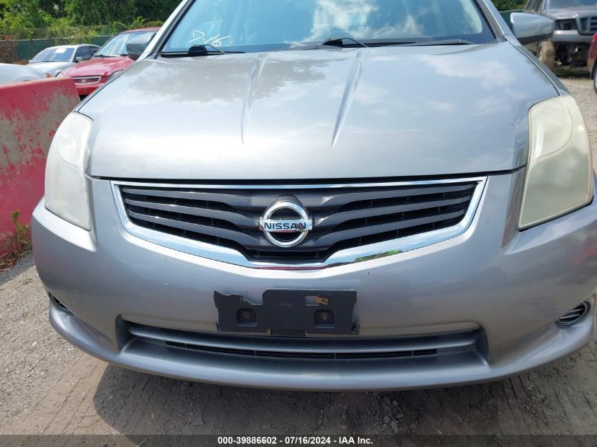 3N1AB6AP0BL729850 | 2011 NISSAN SENTRA