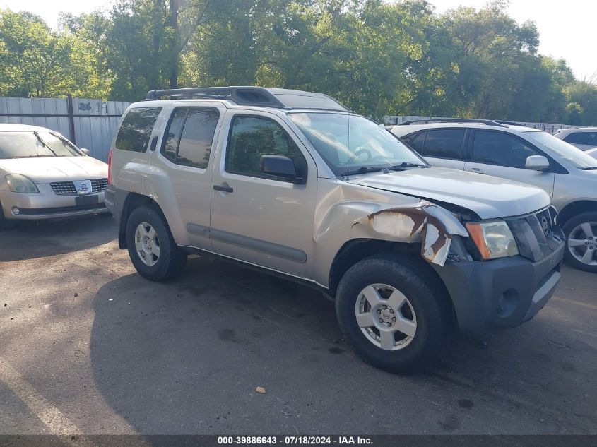 2005 Nissan Xterra S VIN: 5N1AN08W85C605349 Lot: 39886643