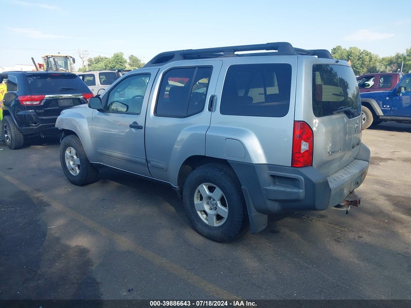 2005 Nissan Xterra S VIN: 5N1AN08W85C605349 Lot: 39886643
