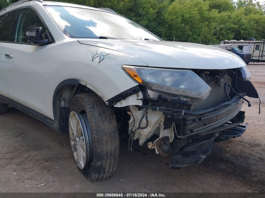 2016 Nissan Rogue S/Sl/Sv VIN: 5N1AT2MM8GC781004 Lot: 39886645