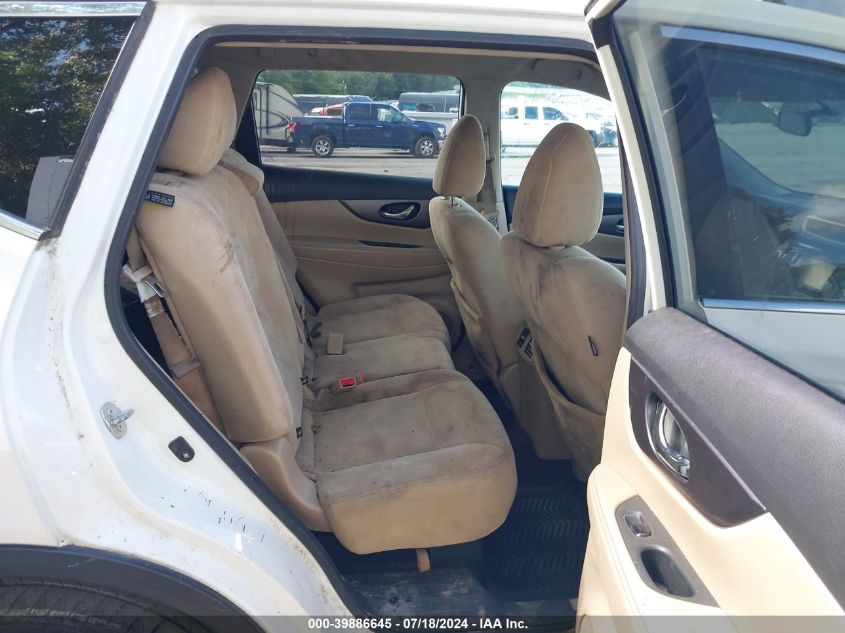 2016 Nissan Rogue S/Sl/Sv VIN: 5N1AT2MM8GC781004 Lot: 39886645