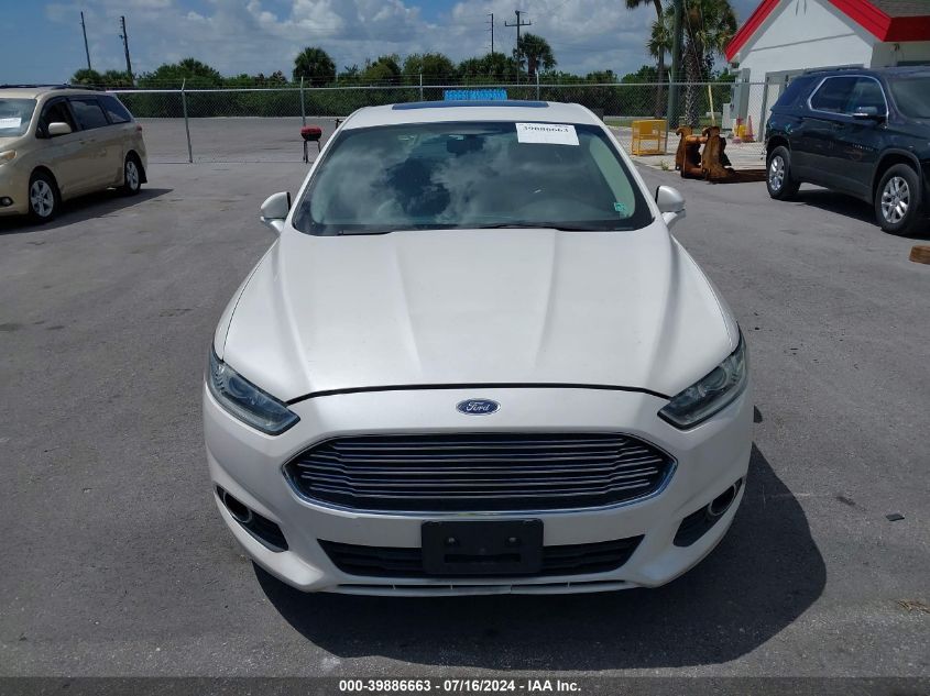 2013 Ford Fusion Energi Se Luxury VIN: 3FA6P0PUXDR259721 Lot: 39886663