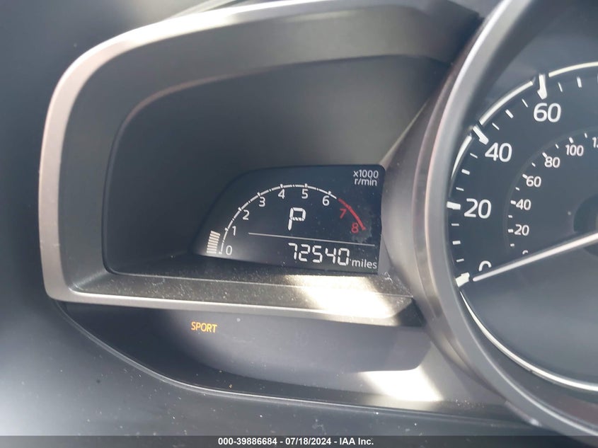 VIN 3MZBN1U75JM239949 2018 MAZDA MAZDA3 SPORT
