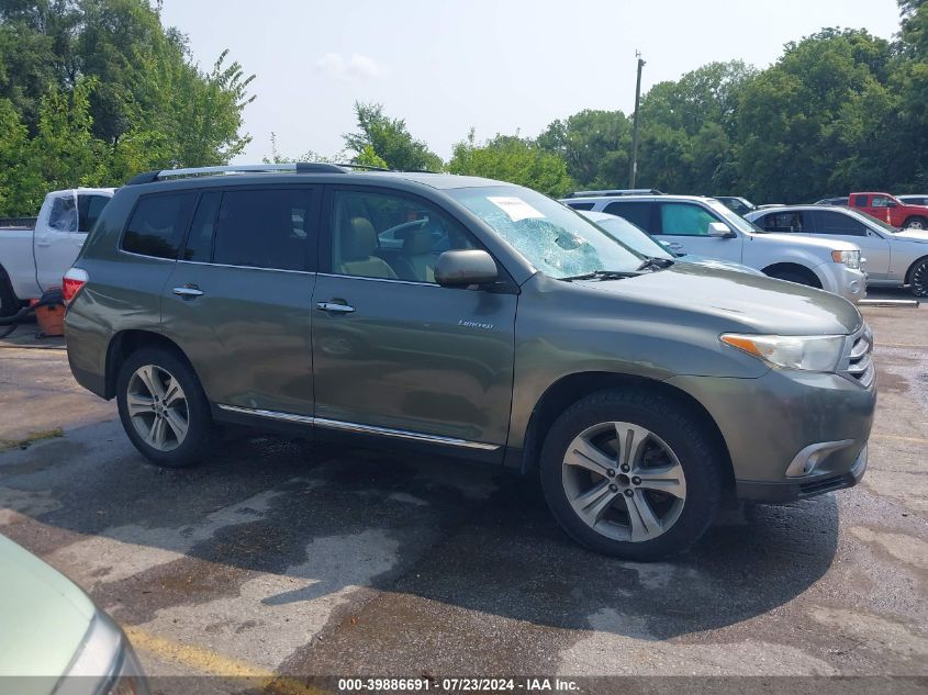 2011 Toyota Highlander Limited V6 VIN: 5TDDK3EH9BS049502 Lot: 39886691