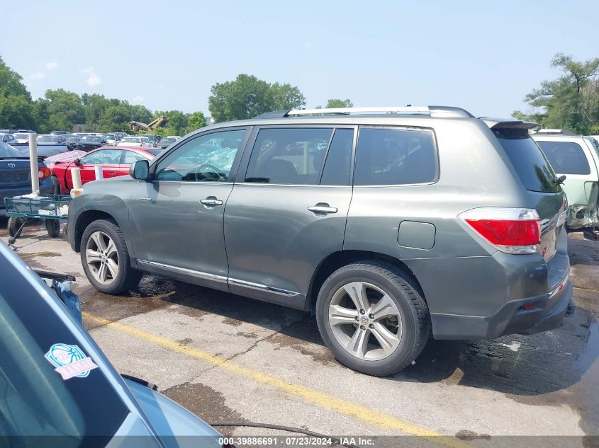 2011 Toyota Highlander Limited V6 VIN: 5TDDK3EH9BS049502 Lot: 39886691