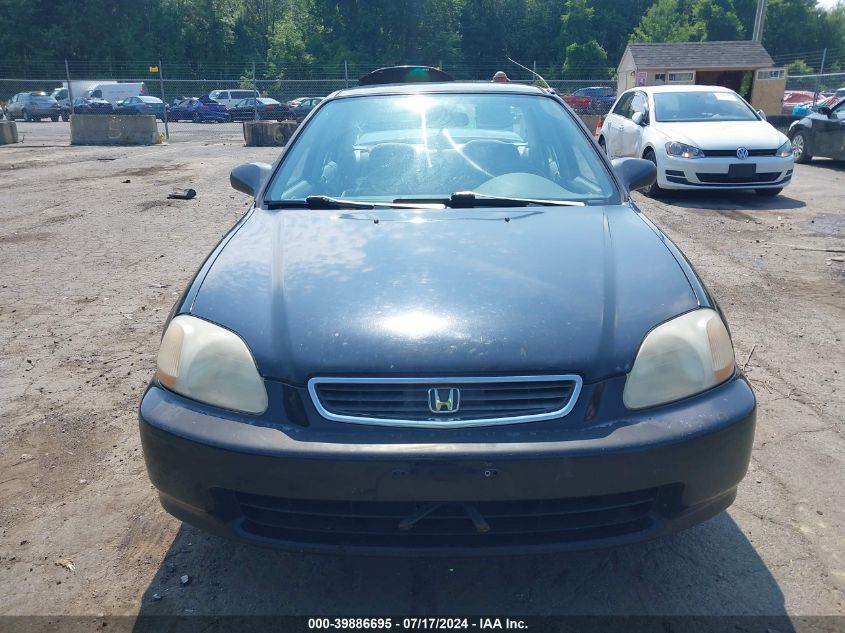 1998 Honda Civic Lx VIN: 2HGEJ6575WH614172 Lot: 39886695