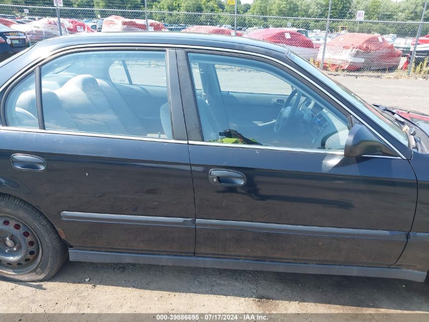 1998 Honda Civic Lx VIN: 2HGEJ6575WH614172 Lot: 39886695