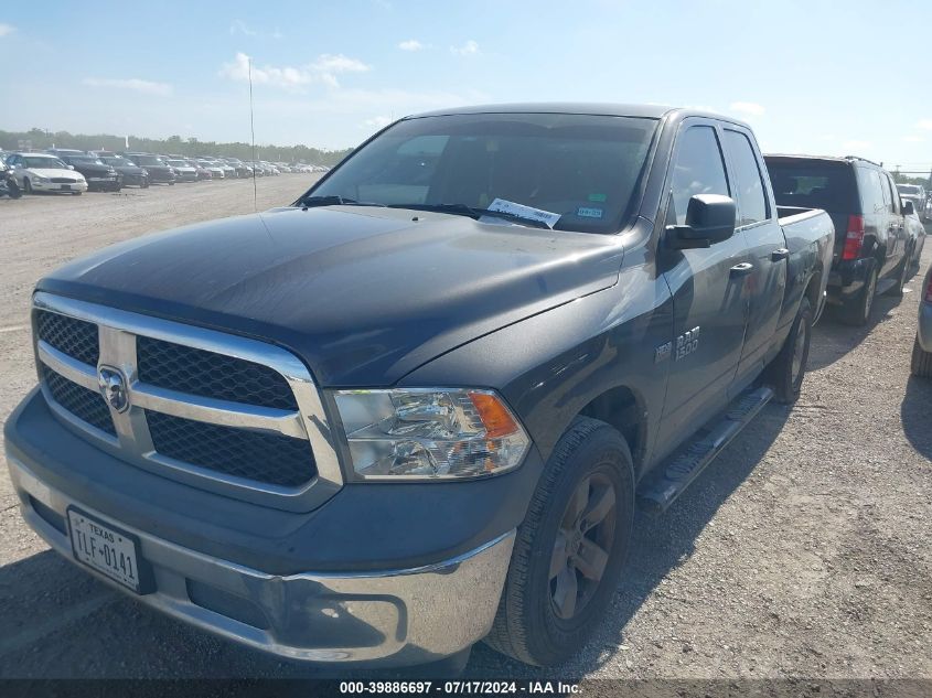 2018 Ram 1500 Tradesman Quad Cab 4X2 6'4 Box VIN: 1C6RR6FTXJS299477 Lot: 39886697