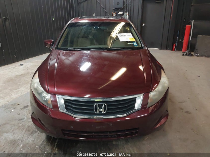 2009 Honda Accord 2.4 Ex-L VIN: 1HGCP26809A052304 Lot: 39886709