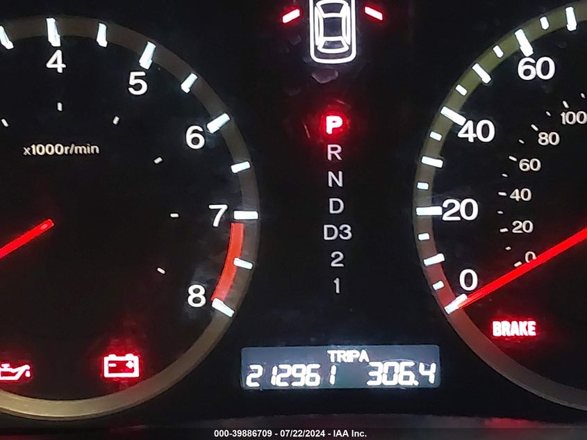 2009 Honda Accord 2.4 Ex-L VIN: 1HGCP26809A052304 Lot: 39886709