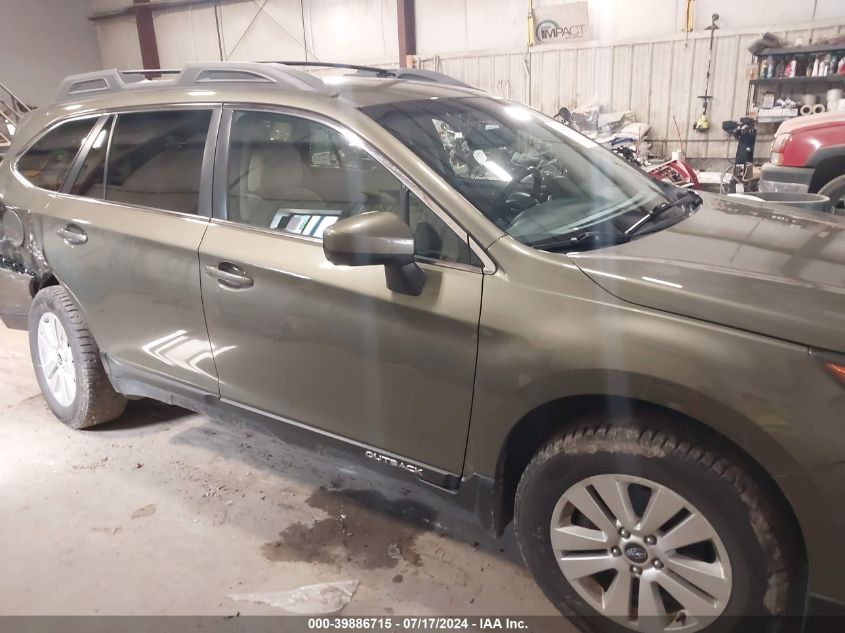 2019 Subaru Outback 2.5I Premium VIN: 4S4BSAFC1K3341768 Lot: 39886715