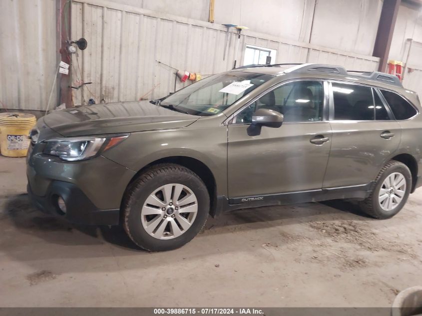 2019 Subaru Outback 2.5I Premium VIN: 4S4BSAFC1K3341768 Lot: 39886715