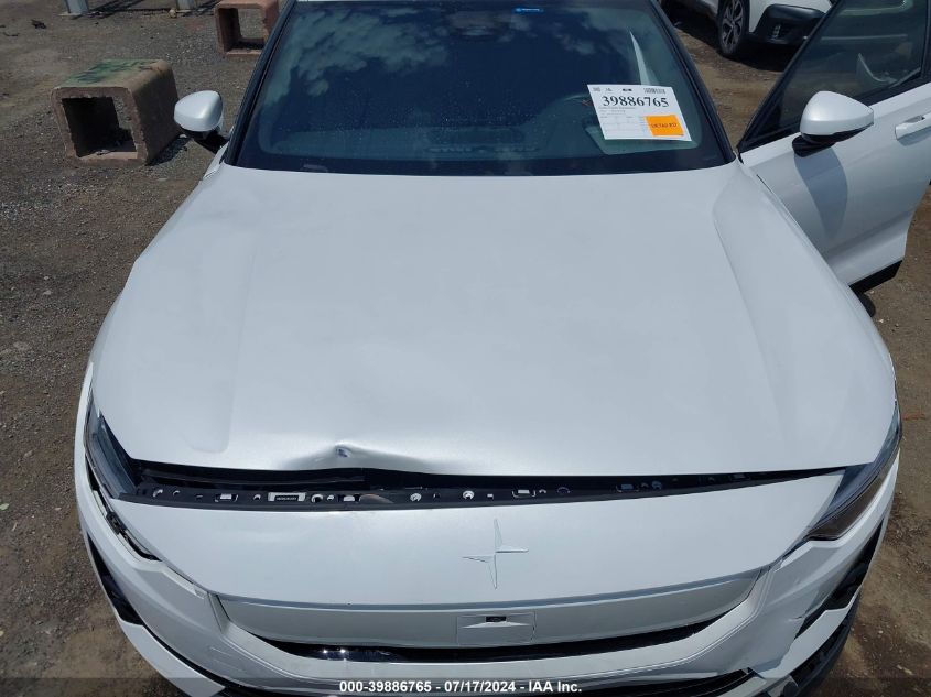 2024 Polestar 2 Long Range Dual Motor/Long Range Dual Motor Plus VIN: YSMFD3KA1RL237571 Lot: 39886765
