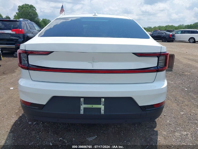 2024 Polestar 2 Long Range Dual Motor/Long Range Dual Motor Plus VIN: YSMFD3KA1RL237571 Lot: 39886765