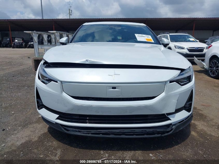 2024 Polestar 2 Long Range Dual Motor/Long Range Dual Motor Plus VIN: YSMFD3KA1RL237571 Lot: 39886765