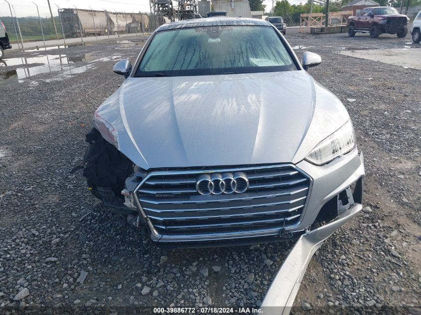 2019 Audi A5 45 Premium VIN: WAUENCF52KA016626 Lot: 39886772