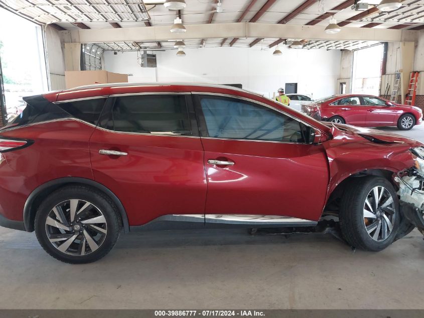 2015 Nissan Murano Platinum VIN: 5N1AZ2MG5FN231156 Lot: 39886777