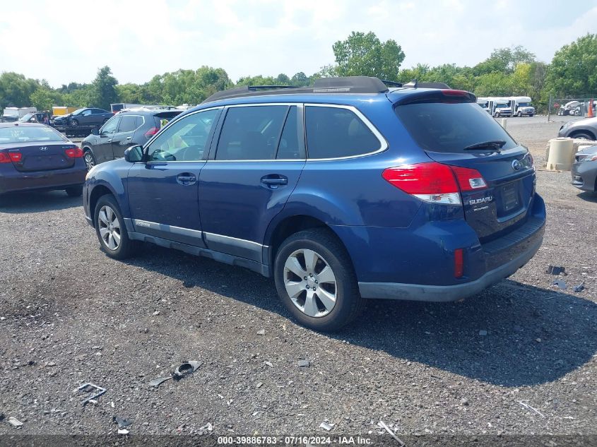 2011 Subaru Outback 2.5I Premium VIN: 4S4BRBFC7B3412098 Lot: 39886783