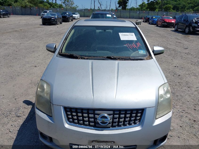 2007 Nissan Sentra 2.0/2.0S/2.0Sl VIN: 3N1AB61E27L608629 Lot: 39886798