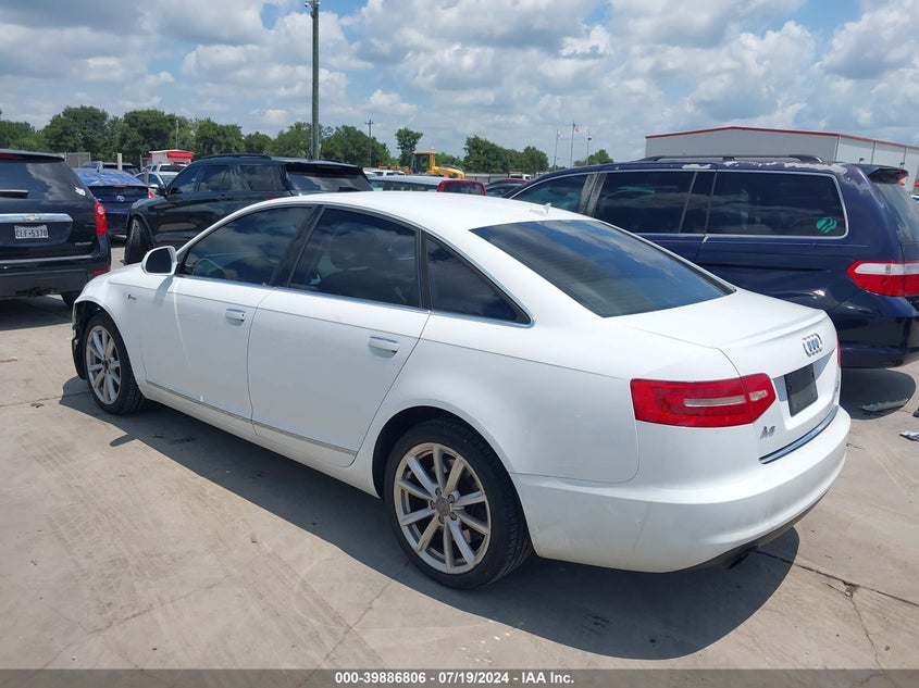 2010 Audi A6 3.0 Premium VIN: WAUKGAFB7AN074276 Lot: 39886806