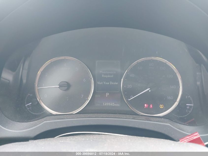 2017 Lexus Is 200T VIN: JTHBA1D21H5057277 Lot: 39886812