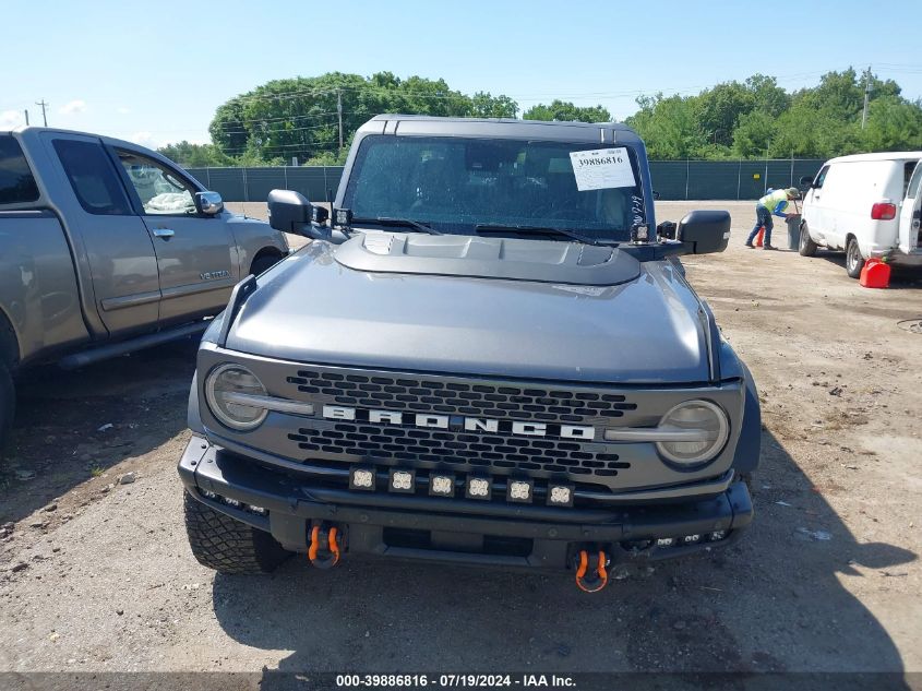 2022 Ford Bronco Badlands VIN: 1FMEE5DP2NLA92032 Lot: 39886816