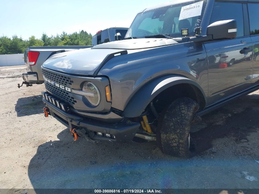 2022 Ford Bronco Badlands VIN: 1FMEE5DP2NLA92032 Lot: 39886816