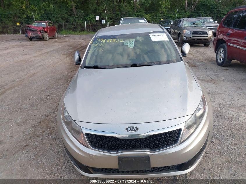 2011 Kia Optima Lx VIN: KNAGM4A75B5162781 Lot: 39886822