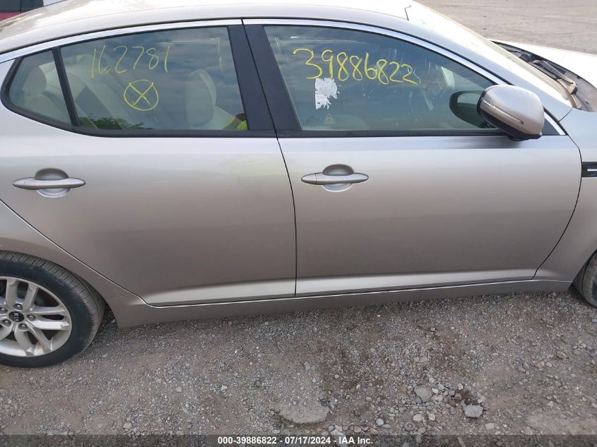 2011 Kia Optima Lx VIN: KNAGM4A75B5162781 Lot: 39886822