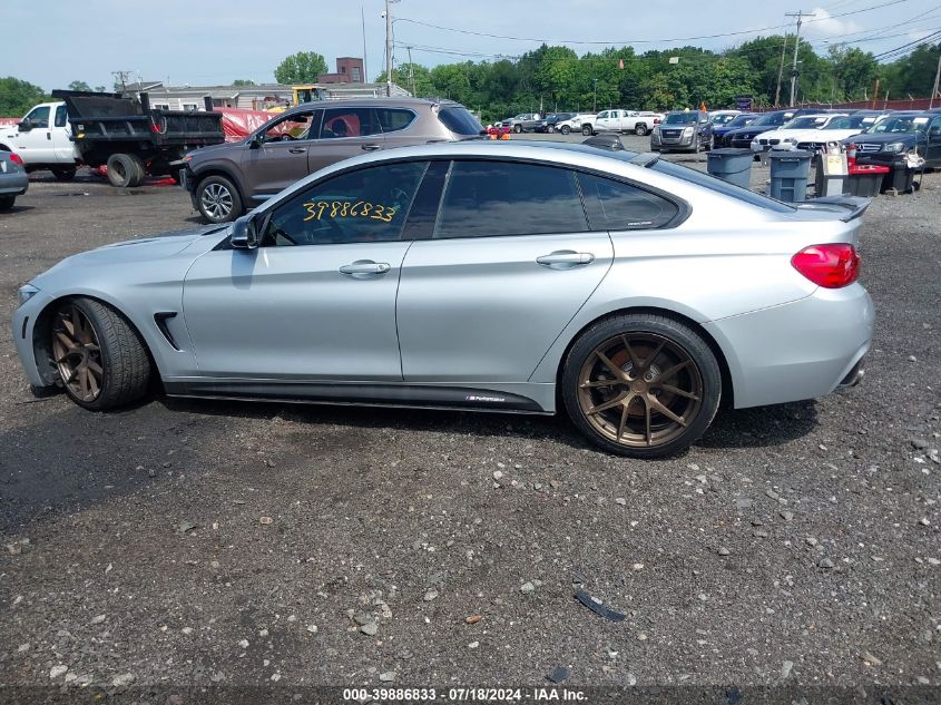 2016 BMW 435I Gran Coupe xDrive VIN: WBA4B3C52GG528240 Lot: 39886833