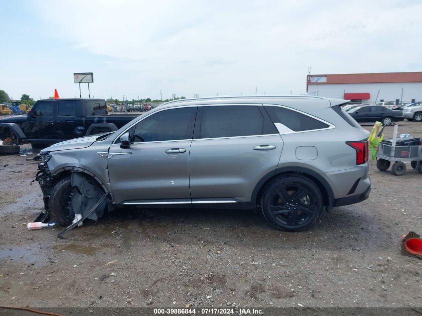 2023 Kia Sorento Hybrid Ex VIN: KNDRHDLG7P5205604 Lot: 39886844