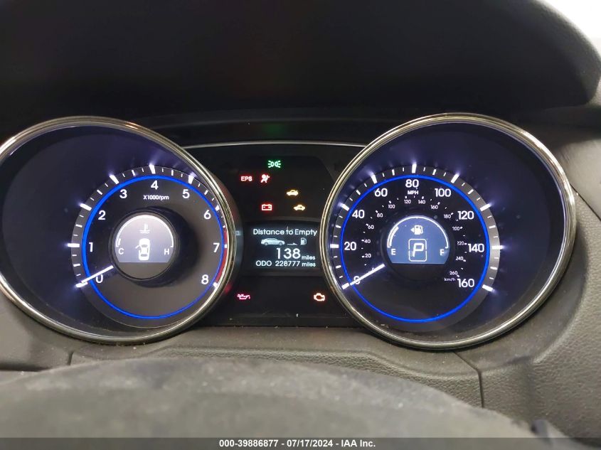 5NPEC4ACXBH129320 2011 Hyundai Sonata Se