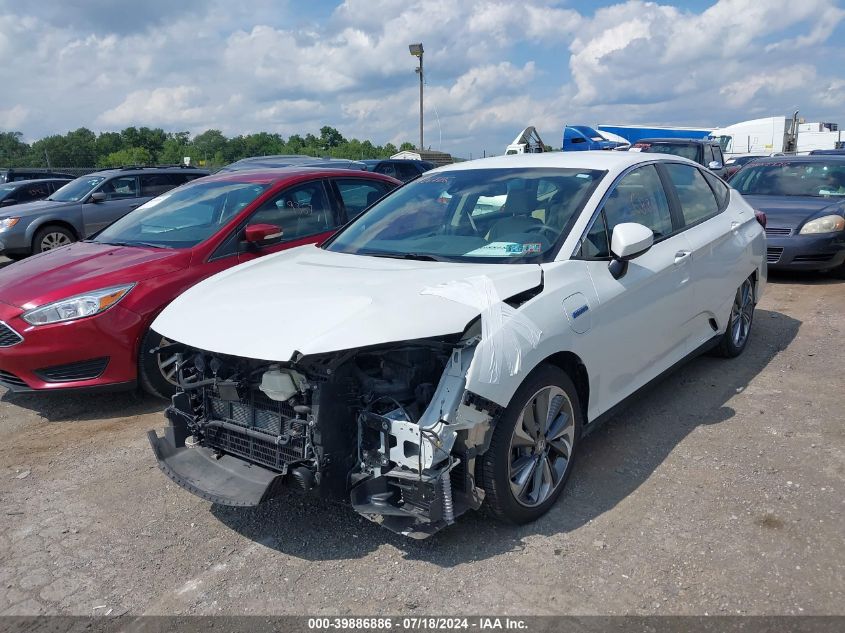 2018 Honda Clarity Plug-In Hybrid VIN: JHMZC5F10JC008836 Lot: 39886886