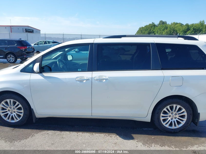 2016 Toyota Sienna Xle Premium 8 Passenger VIN: 5TDYK3DC0GS729142 Lot: 39886895