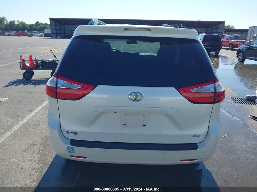 2016 Toyota Sienna Xle Premium 8 Passenger VIN: 5TDYK3DC0GS729142 Lot: 39886895