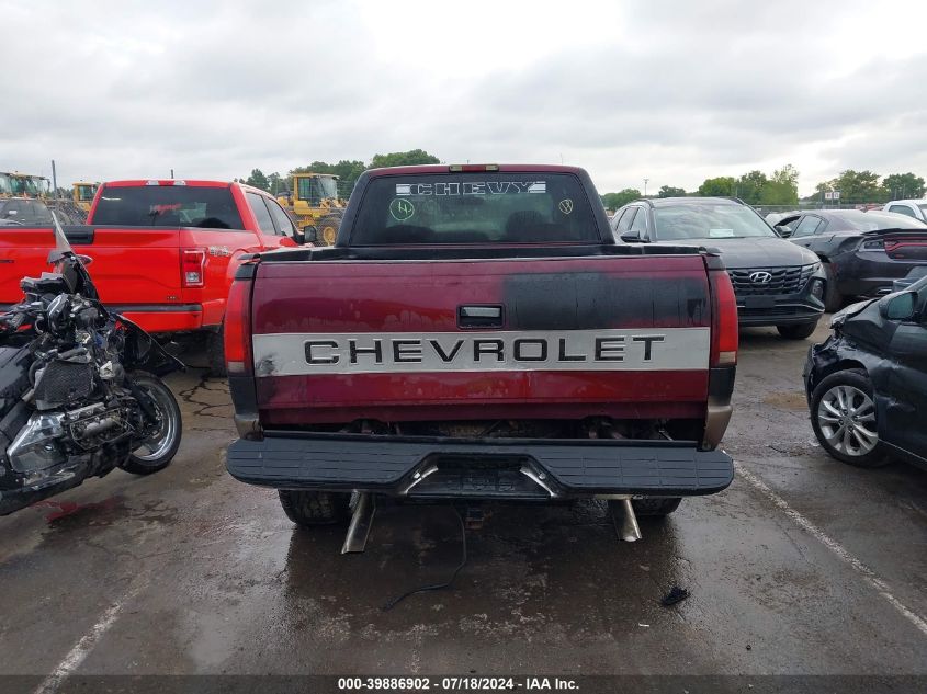 1996 Chevrolet Gmt-400 K1500 VIN: 1GCEK19MXTE218739 Lot: 39886902