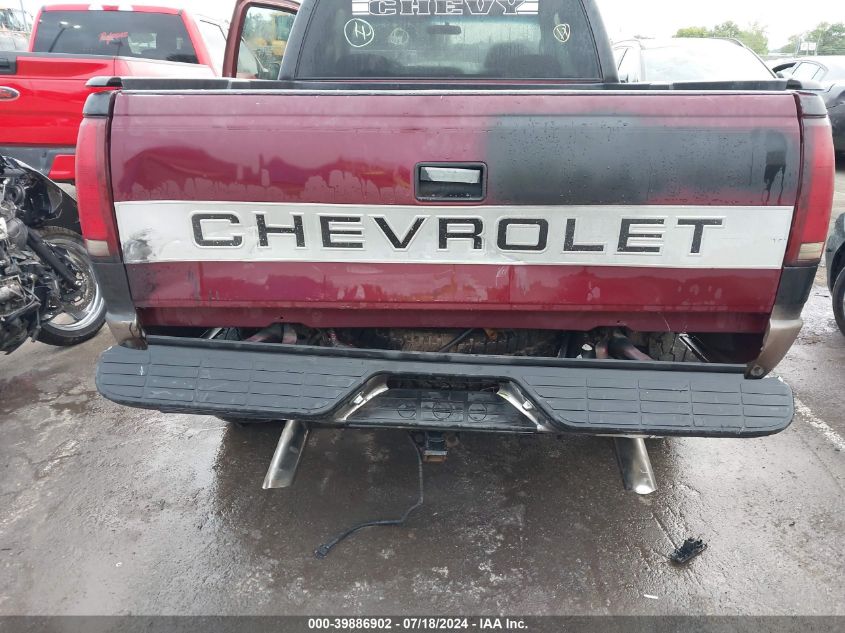 1996 Chevrolet Gmt-400 K1500 VIN: 1GCEK19MXTE218739 Lot: 39886902