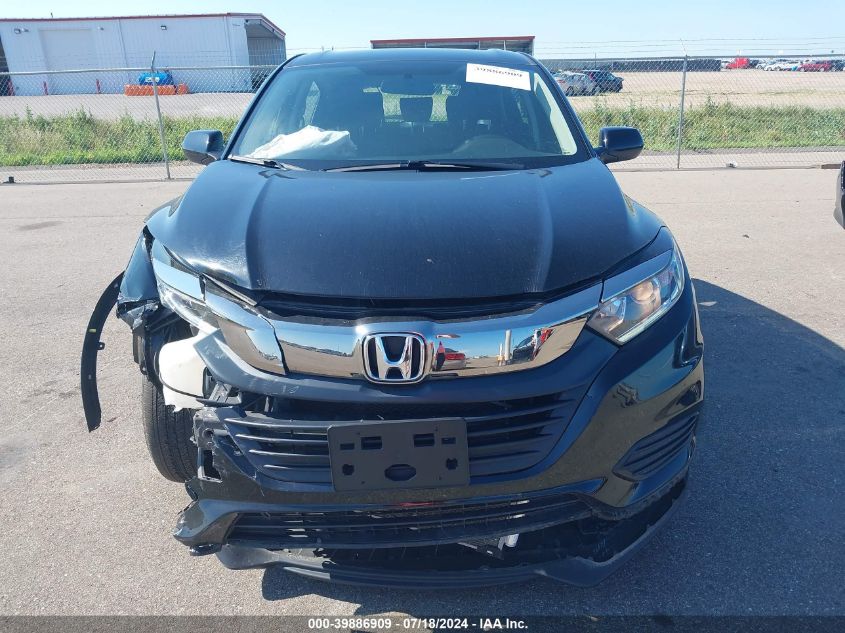 2021 Honda Hr-V Awd Lx VIN: 3CZRU6H3XMM748197 Lot: 39886909