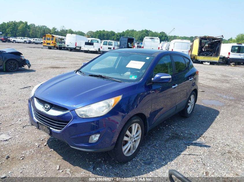 2012 Hyundai Tucson Limited VIN: KM8JUCAC4CU381346 Lot: 39886921