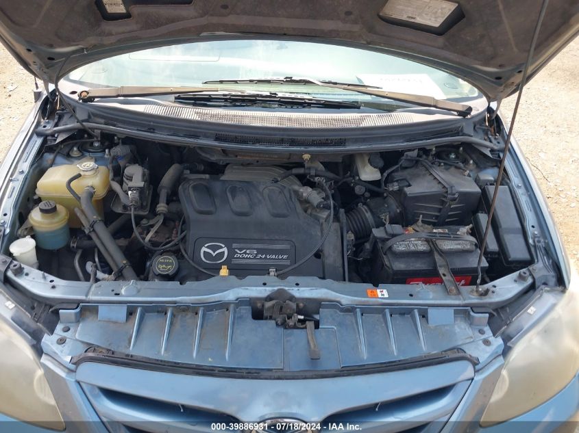 2004 Mazda Mpv Lx VIN: JM3LW28A940507593 Lot: 39886931