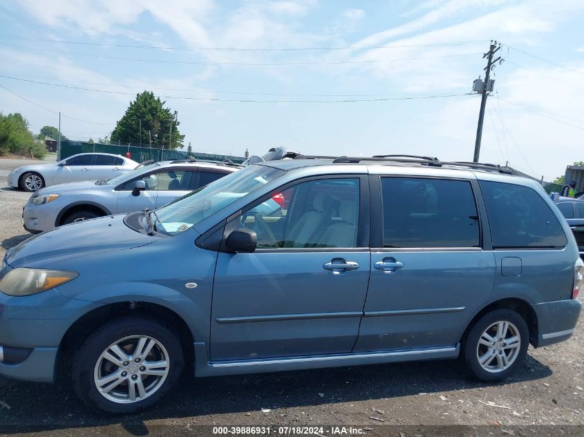 2004 Mazda Mpv Lx VIN: JM3LW28A940507593 Lot: 39886931