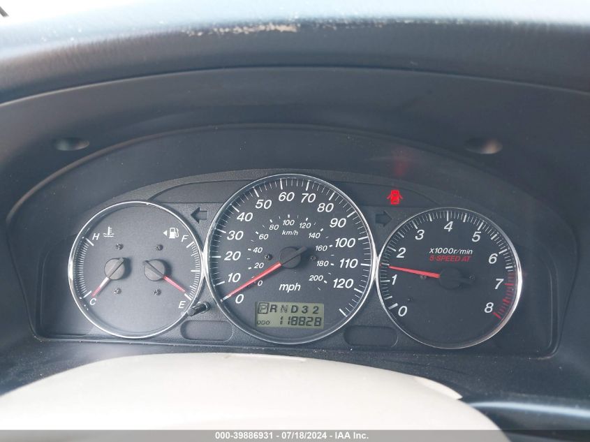 2004 Mazda Mpv Lx VIN: JM3LW28A940507593 Lot: 39886931