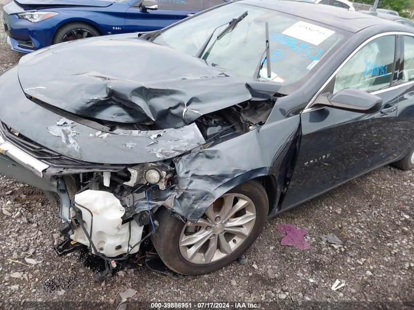 2021 Chevrolet Malibu Fwd Lt VIN: 1G1ZD5ST4MF033983 Lot: 39886951