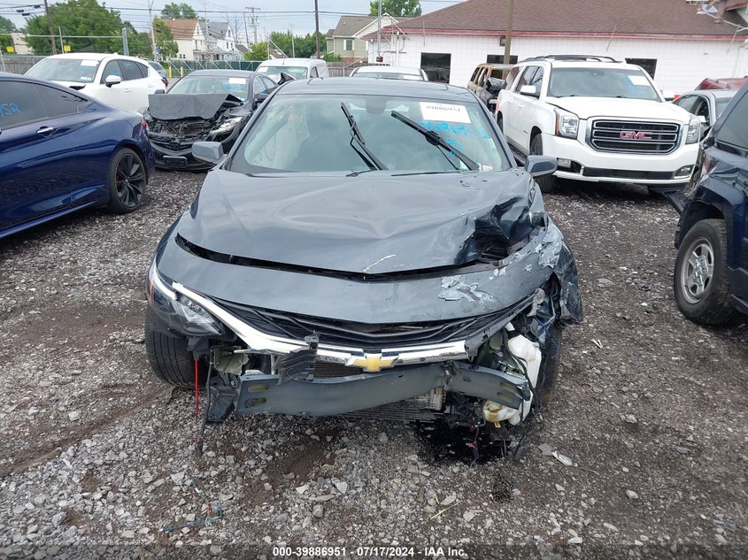 2021 Chevrolet Malibu Fwd Lt VIN: 1G1ZD5ST4MF033983 Lot: 39886951